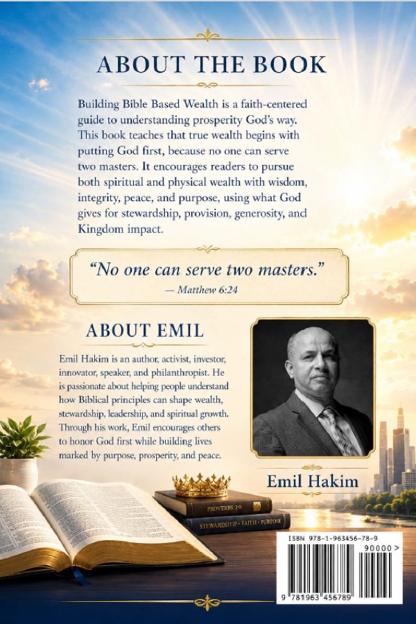 Building Bible-Based Wealth — Book B by Dr. Emil Hakim (coming soon)
